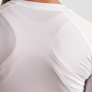 เสื้อแขนยาว GA Flex Compression สีขาว ผลิตจากผ้าถัก - Product Image 6