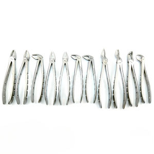 Forceps dentaire manuel universel en acier inoxydable pour l'extraction des dents des adultes et des enfants - Product Image 1