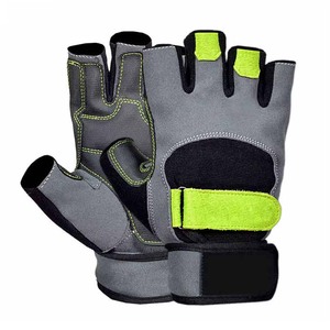 Guantes de Levantamiento de Pesas Unisex ELIXE SPORTS con Soporte para Muñeca, Antideslizantes, Cierre Ajustable con Velcro, Material de Poliéster - Product Image 5