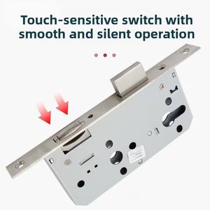 Interrupteur à bille à commande tactile en acier inoxydable 304, coupe-vent, fonctionnement fluide et silencieux pour les portes <span class=keywords><strong>d</strong></span>'<span class=keywords><strong>entrée</strong></span> et de passage - Product Image 4