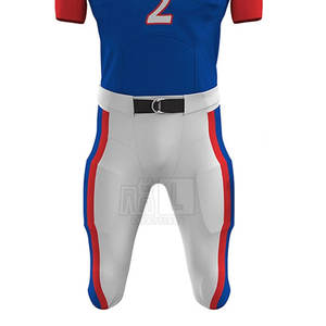 Uniforme de fútbol americano de alta calidad con mangas cortas y características transpirables: ¡nueva y elegante oferta a un precio increíblemente barato! - Product Image 4