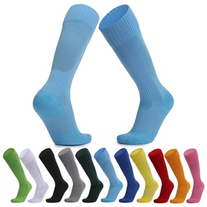 Chaussettes de sport pour hommes en gros, mi-mollet, pour le football, le baseball, le football américain, chaussettes de performance avec coussinets, chaussettes d'entraînement, unisexe-adulte - Product Image 6