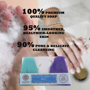 Savon en barre <span class=keywords><strong>Angel</strong></span> Noir Edition 80g, parfum exclusif, savon artisanal pour le <span class=keywords><strong>bain</strong></span>, soin premium de la peau, nettoyant pour le corps et le visage, OEM ODM - Product Image 2