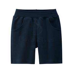 Short de jogging décontracté en coton écologique pour hommes Sweat en polaire biologique avec fermeture à cordon de serrage teint en couleur unie à prix de gros personnalisé - Product Image 5