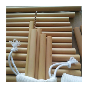 Pajitas de bambú hechas a mano, biodegradables, tendencia de Vida Verde, pequeños pasos para salvar el planeta grandes ofertas a granel de alta calidad - Product Image 2