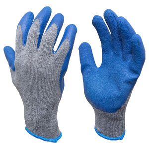 Gants de jardinage de vente chaude gants de jardinage de travail pour hommes garçons filles gants de jardinage en cuir gris avec logo personnalisé - Product Image 4