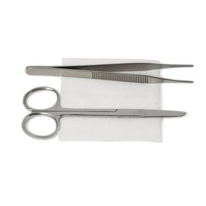 Kit de retrait des sutures jetables, emballage stérile, instruments chirurgicaux jetables - Product Image 3