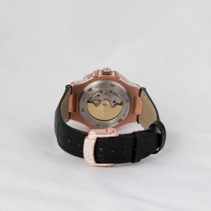 2025 nueva tendencia plata Mossanite reloj Dial Hip Hop diamante completo diseño redondo con el reloj de joyería más vendido de la India - Product Image 4