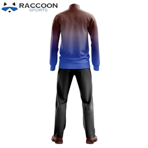 Ensemble de survêtements de sport à impression par sublimation, coupe ajustée de haute qualité, dernier modèle de sport raton laveur pour hommes, option grande taille - Product Image 5