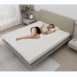 <span class=keywords><strong>Lit</strong></span> électrique réglable ergonomique King Size avec revêtement en cuir, lumière à capteur et <span class=keywords><strong>tête</strong></span> <span class=keywords><strong>de</strong></span> <span class=keywords><strong>lit</strong></span> amovible - Product Image 5