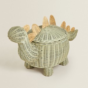 Cestas de almacenamiento de ratán hechas en Vietnam, cesta con forma de ratón, decoración para la habitación del bebé. - Product Image 2