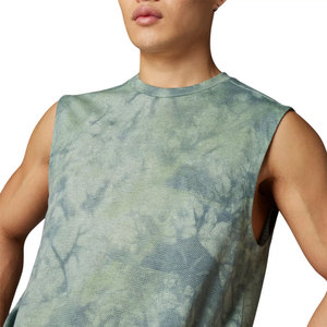 Coton respirant hommes débardeur sans manches oem conception personnalisée pour l'été gymwear marque privée vêtements de sport streetwear marque de marque - Product Image 5