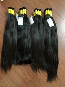 Super vente Extensions de cheveux naturels noirs en vrac 100% cheveux humains vietnamiens Extension de cheveux de la meilleure qualité Prêt à être expédié - Product Image 2