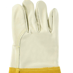 Nuevo 2025 precio de fábrica guante de barbacoa resistente al fuego al calor guantes de soldadura de cuero - Product Image 5