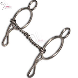 Professionals Equine Stainless Steel <b>Wonder</b> Twisted <b>Wire</b> Bit Durable Horse Training Tack Customizable Horse Riding Bits - Product Image 5