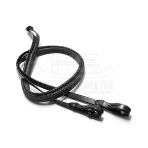 Riel de goma de caballo de nailon occidental, accesorios de acero inoxidable, Unión Occidental con rienda de goma y hebilla de acero inoxidable - Product Image 2