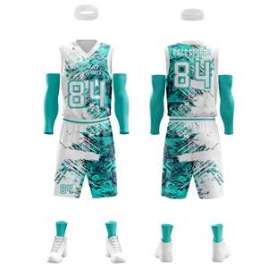 Usine Bonne Qualité Meilleur Prix Nouveau Design Maillot De Basket Et Short Ensemble Personnalisé Fait Basket Uniformes Ensembles - Product Image 3