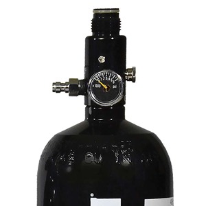 Bouteille d'air pour paintball 48ci en aluminium 3000 PSI avec filetage personnalisé pour marqueurs de paintball - Product Image 3