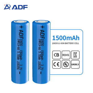 Cao C đánh giá 18650 tế bào 3.7V <span class=keywords><strong>lithium</strong></span> hình trụ pin di động 1500mAh 1800mAh 3.7 Li <span class=keywords><strong>Ion</strong></span> pin 18650 5C - Product Image 1