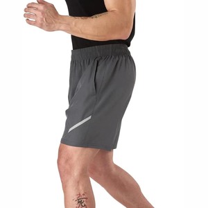 2025 Summer Latest Custom <b>Men's</b> Fleece Lined Workout <b>Shorts</b> Cozy Fit with Logo <b>Patch</b> Solid Casual Style Factory Wholesale - Product Image 3