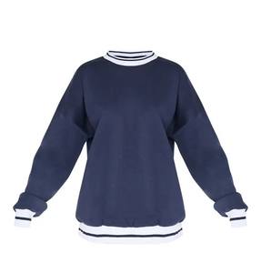 Sudadera de calidad Premium cuello redondo ajuste holgado secado rápido antiarrugas transpirable comodidad estilo Streetwear Activewear todo el día - Product Image 5