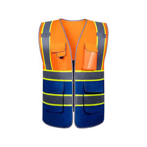 Veste de sécurité sans manches Betterglowapperal en polyester haute visibilité avec bande réfléchissante, séchage rapide, certifiée CE, aiguille - Product Image 6