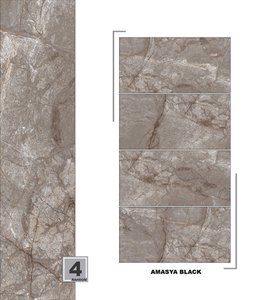 Azulejo de porcelana de cerámica blanca de gran formato 60x120 Baldosas de pared de losa esmaltada pulida de mármol - Product Image 5