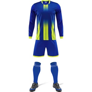 Vêtements de football professionnels pour enfants du fournisseur direct d'usine Conception de tissu personnalisable avec ensembles d'uniformes de logo de haute qualité - Product Image 5