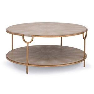style living room furniture round modern Silver <b>metal</b> legs Modern <b>Metal</b> Side <b>Table</b> - Product Image 2