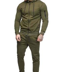 Ensemble survêtement et pantalon avec logo personnalisé Survêtement Sweat-shirt uni Tenue de jogging Tenue de sport OEM Vêtements de meilleure qualité pour hommes - Product Image 6