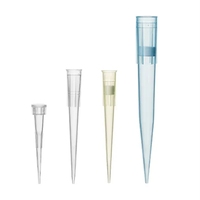 Consommable de laboratoire hospitalier en plastique 10ml 200ul 1000ul 1ml 5ml Embouts de micro-pipette universels bleu jaune blanc