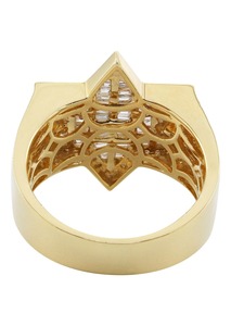 Nouvelle Collection Bagues en diamant au design unique personnalisé Bague de fiançailles entièrement en diamant pour unisexe exclusive pour la vente à l'exportation - Product Image 3