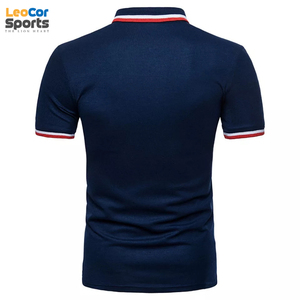 Camiseta Polo personalizada para hombre 2022, manga corta de poliéster de alta calidad con estampado de diseño sólido multicolor - Product Image 5