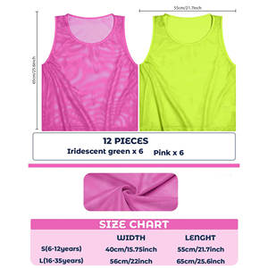 Maillots de football personnalisés de haute qualité, gilets d'entraînement pour équipe, gilets d'entraînement personnalisés pour adultes avec impression de numéros et logo - Product Image 5