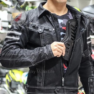 เสื้อแจ็กเก็ตมอเตอร์ไซค์กันลมกันตกระบายอากาศเสื้อผ้า Moto ทนทานต่อการสึกหรอสำหรับอุปกรณ์ขับขี่ - Product Image 4
