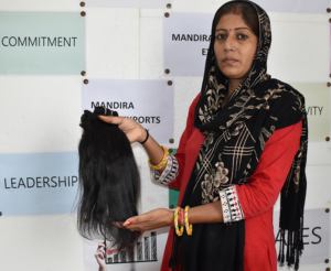 Extensiones de cabello natural sin procesar negro rizado recto Remy Super doble trama alta calidad templo indio cabello humano onda del cuerpo - Product Image 3