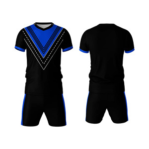 Vêtements de sport au design élégant, logo personnalisé OEM, impression par transfert thermique, unisexe, grande taille, 100% polyester, uniforme de rugby en gros - Product Image 2