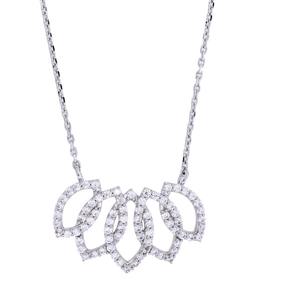 Diamond Journey 0.50 Carat round FG/VS Lab Grown Diamond 18 Inches <b>Necklace</b> in Sterling <b>Silver</b> Wholesale Product - Product Image 5