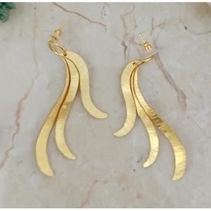 Handmade Brass Gold-Plated <b>Earrings</b> Bohemia Vintage Ethnic Drop & Stud <b>Earrings</b> for Party & Gift Occasions - Product Image 4