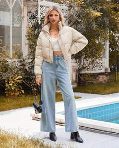 Suministro directo de fábrica, chaquetas acolchadas impermeables para mujer a la venta, chaqueta acolchada para mujer de temporada de invierno de la mejor calidad en MOQ bajo - Product Image 5