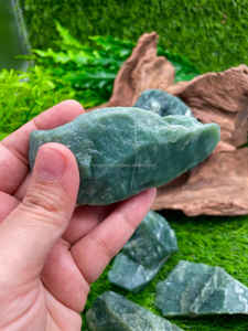 MEILLEURE VENTE EN GROS NATUREL VERT ZADE PIERRE BRUTE POUR REIKI GUÉRISON PIERRE MÉDITATION CHAKRA PIERRE BRUTE - Product Image 3