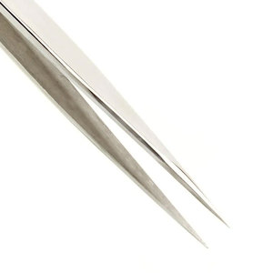 Services OEM Pince à épiler à haute adhérence pour extension de cils Nouvelle arrivée Marque privée Volume Tip Pince à cils coudée Fournitures de beauté - Product Image 3