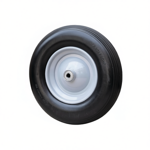 Rueda de Polímero Totalmente Espumada CAPITO de 400 mm de Diámetro y 100 mm de Ancho, Incluye Eje, para Herramientas de Jardín - Product Image 3