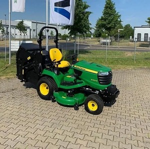 รถตัดหญ้าแบบนั่งขับ John Deere X950R DIY ใช้เชื้อเพลิงเบนซิน ขนาดเล็ก 5.5 แรงม้า พร้อมถังเก็บหญ้า 150 ลิตร - Product Image 1