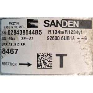 คอมเพรสเซอร์แอร์ นิสสัน จู๊ค ซีรีส์ (F16) 028438044B5 HRA0 เบนซิน 1000 (19>) - Product Image 2