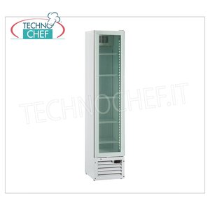 Vitrine réfrigérée 1 porte 160 L pour boissons 0/+10C Classe D 39 cm de large pour les fêtes - Product Image 2