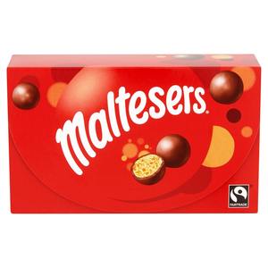 Maltesers Light Crunchy Chocolate Candy Deliciosas bolas de Malta para merendar Compartir Despensa de oficina Noches de película y regalos - Product Image 2