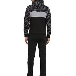 Chándal de invierno de gran calidad para hombre, ropa informal de talla grande con capucha y logotipo personalizado, cremallera de algodón 100%, patrón sólido transpirable mejor - Product Image 3