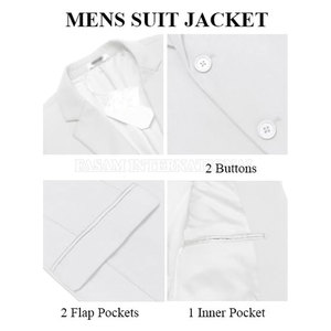 Service OEM, Dernier Design, Costumes 3 Pièces Légers en Stock, Costumes 3 Pièces en Promotion - Product Image 5