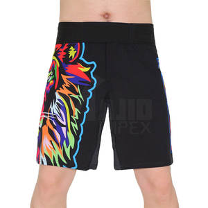 Vente en gros de shorts MMA en coton de haute qualité shorts de boxe d'entraînement confortables personnalisables OEM pour vêtements d'arts martiaux pour hommes - Product Image 5